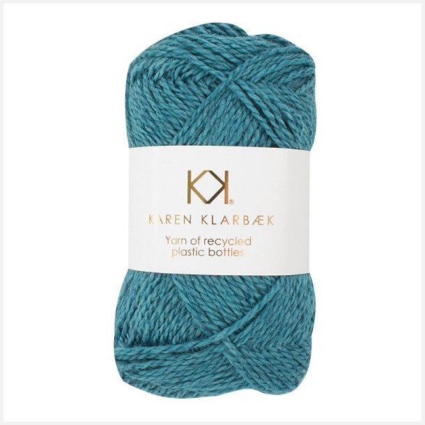 Karen Klarbk Recycled Bottle Yarn - Jeans Blue